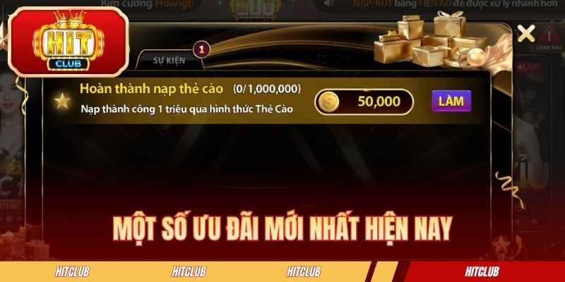 Một số ưu đãi mới nhất hiện nay